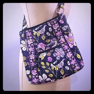 Vera Bradley Crossbody Floral Nightingale Shoulder